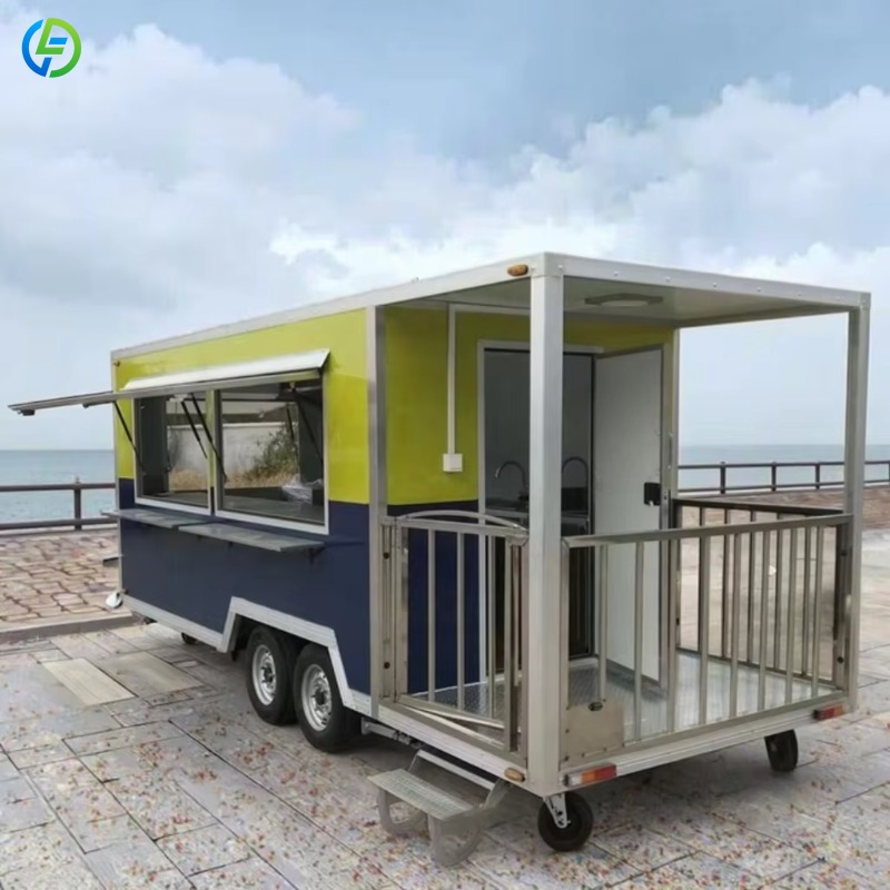 Мобильный фургон-кухня для ули – обзор и цена Food Truck With Snacks