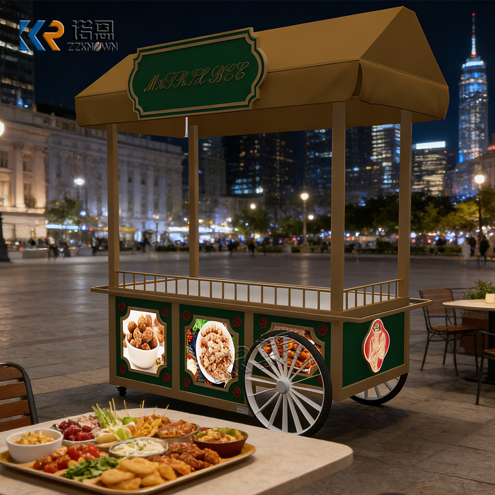 Элегантная портативная тележка – обзор и цена Food City Snacks