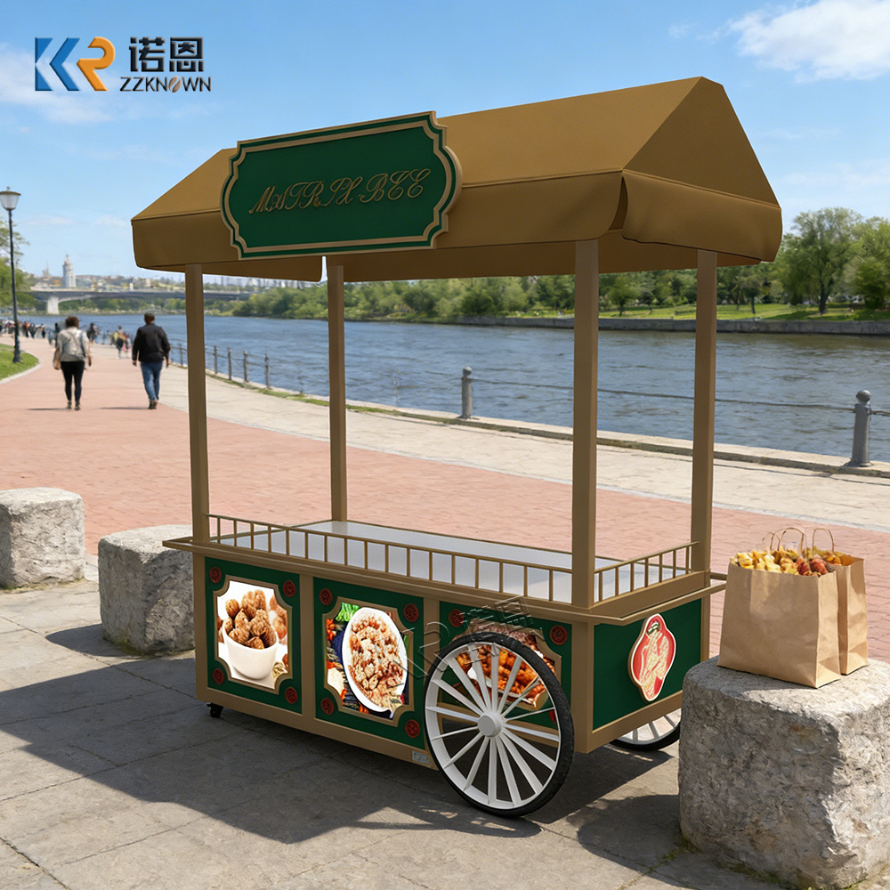 Элегантная портативная тележка – обзор и цена Food City Snacks