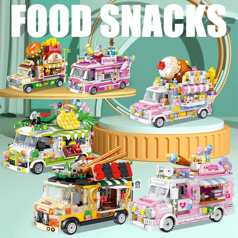 Городские друзья Грузовик с мо – обзор и цена Food City Snacks