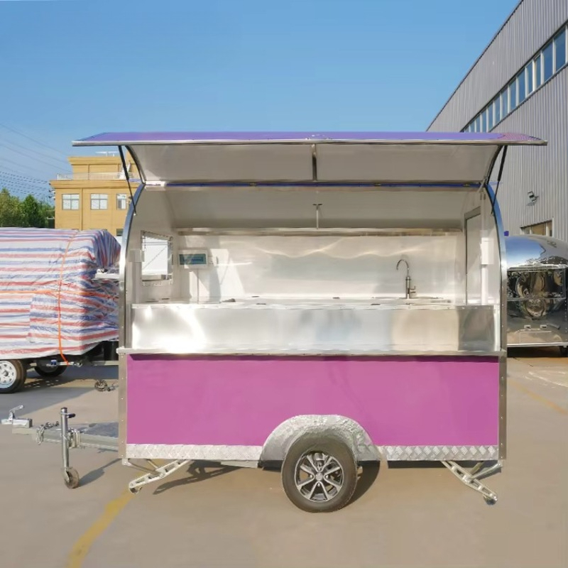 Уличный передвижной киоск для  – обзор и цена Food Truck With Snacks
