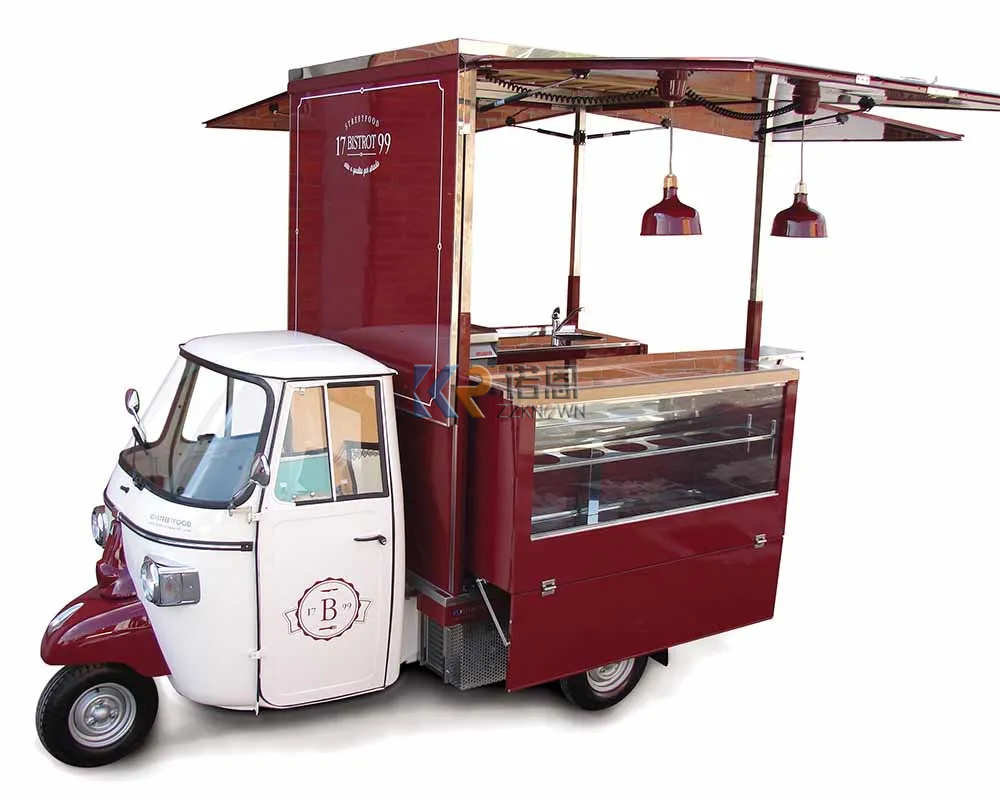 Многофункциональные тележки дл – обзор и цена Food Truck With Snacks