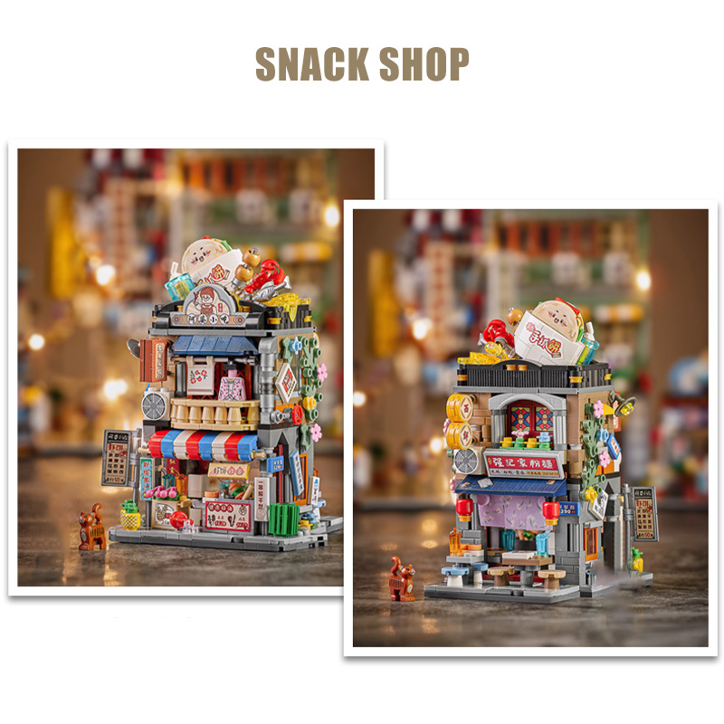 Город Хунконг Ретро Еда Суд Ви – обзор и цена Food City Snacks