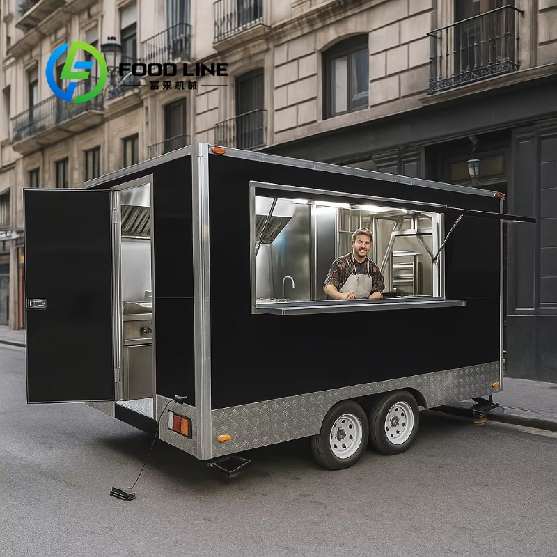 Мобильная кухня на заказ: улич – обзор и цена Food Truck With Snacks
