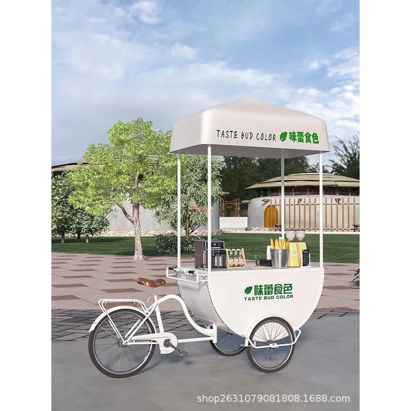 Мобильная уличная тележка-фург – обзор и цена Food Truck With Snacks