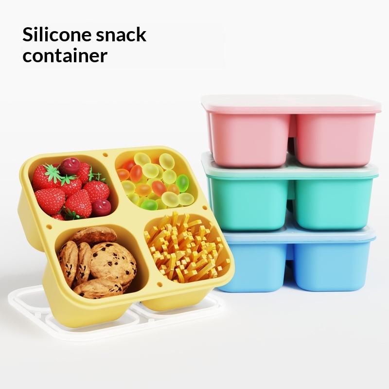 Силиконовый контейнер для еды  – обзор и цена Food And Snacks For Picnic