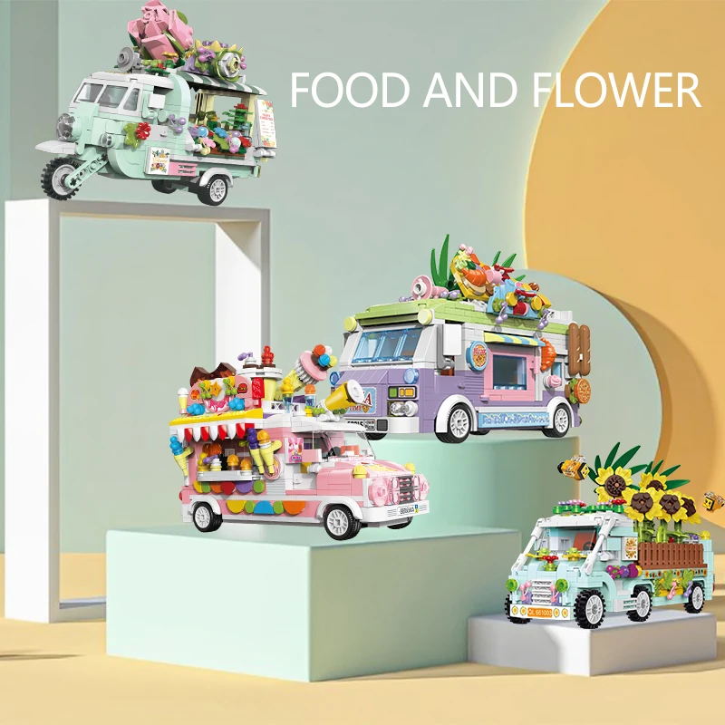 Детский конструктор «походная  – обзор и цена Food City Snacks