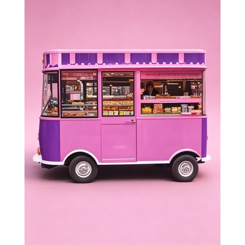 Высококачественный многофункци – обзор и цена Food Truck With Snacks