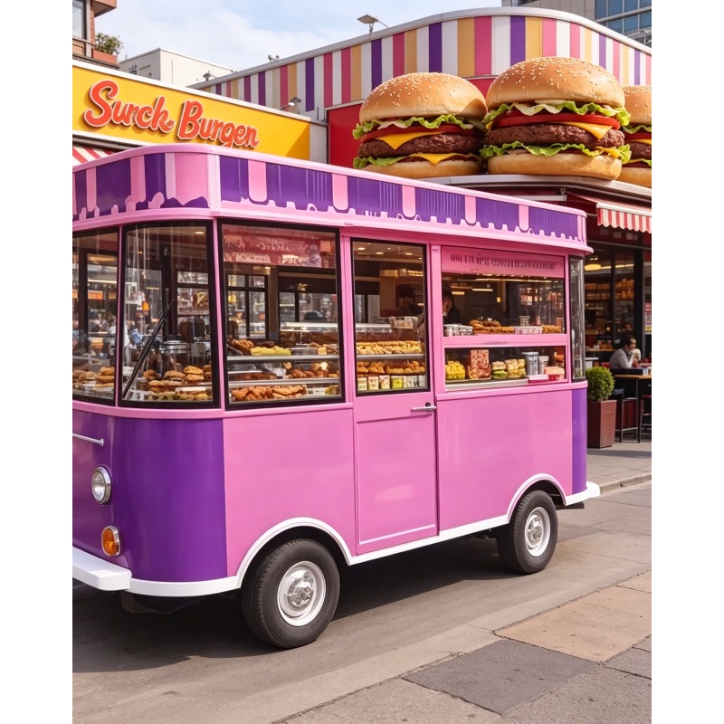 Высококачественный многофункци – обзор и цена Food Truck With Snacks