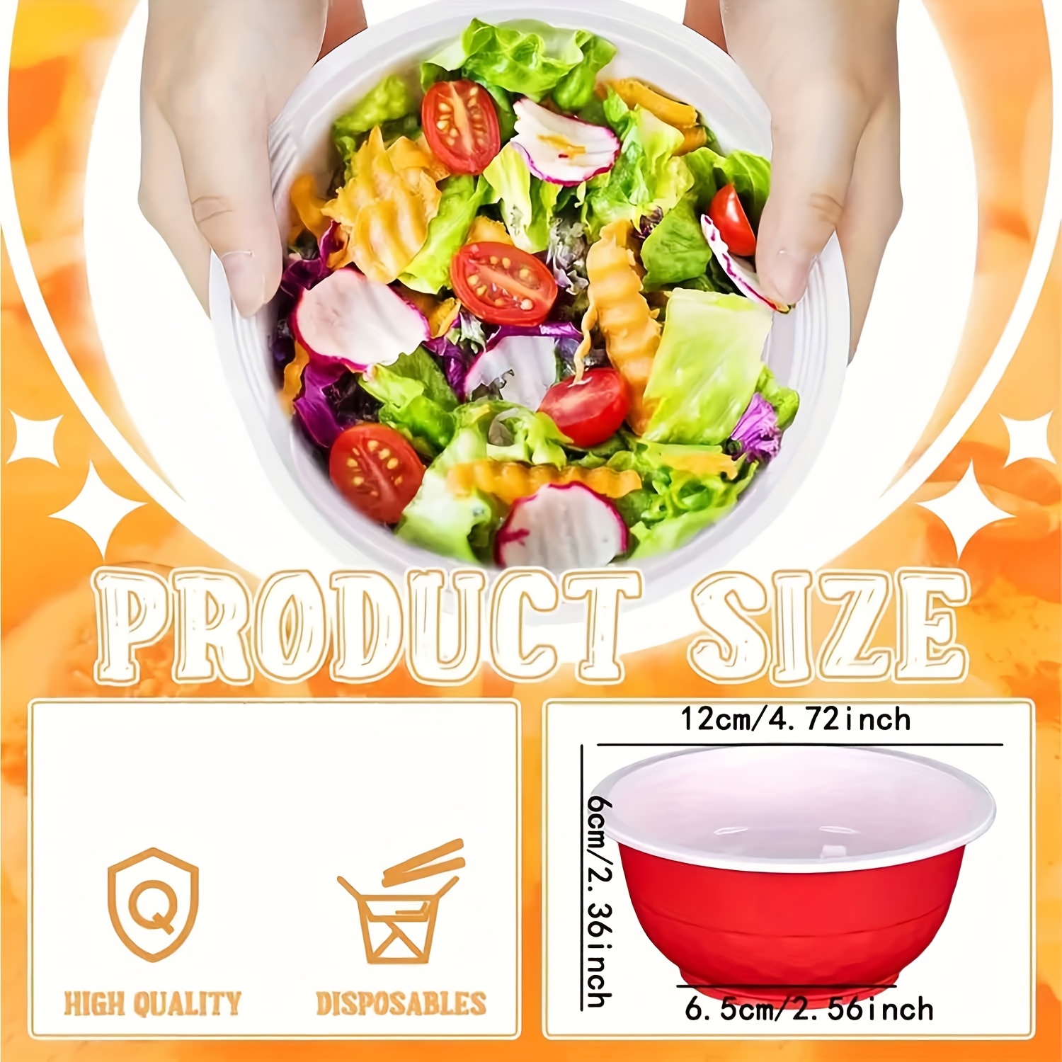60 шт. одноразовых пластиковых – обзор и цена Food And Snacks For Picnic